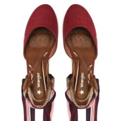 Espadrilles Wrangler Bella WL31502A Red 087 -Wrangler Promos Boutique espadrilles wrangler bella wl31502a red 087 4