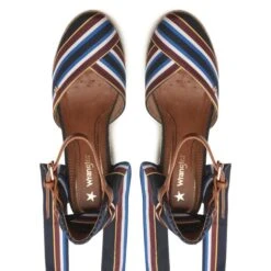 Espadrilles Wrangler Brava Stripes WL31501A Navy/Stripes 572 -Wrangler Promos Boutique espadrilles wrangler brava stripes wl31501a navy stripes 572 4