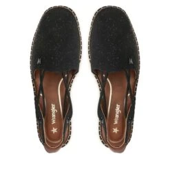Espadrilles Wrangler Rambla Canvas WL31505A Glitter/Black 431 -Wrangler Promos Boutique espadrilles wrangler rambla canvas wl31505a glitter black 431 4