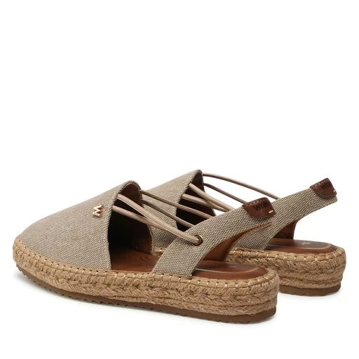 Espadrilles Wrangler Rambla Canvas WL31505A Glitter/Havana 944 3 Espadrilles Wrangler Rambla Canvas WL31505A Glitter/Havana 944 – Image 3