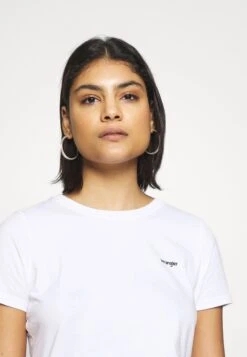 Wrangler Sign Off Tee - T-Shirt Basique - White -Wrangler Promos Boutique f2e4f12a11214c449fcd71bf8b821b77