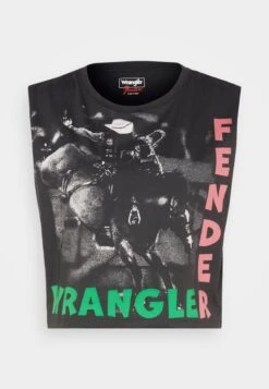 Wrangler Sleeveless - Débardeur - Faded Black -Wrangler Promos Boutique fabb500dacc14f7cad46b1ccbb7ce975