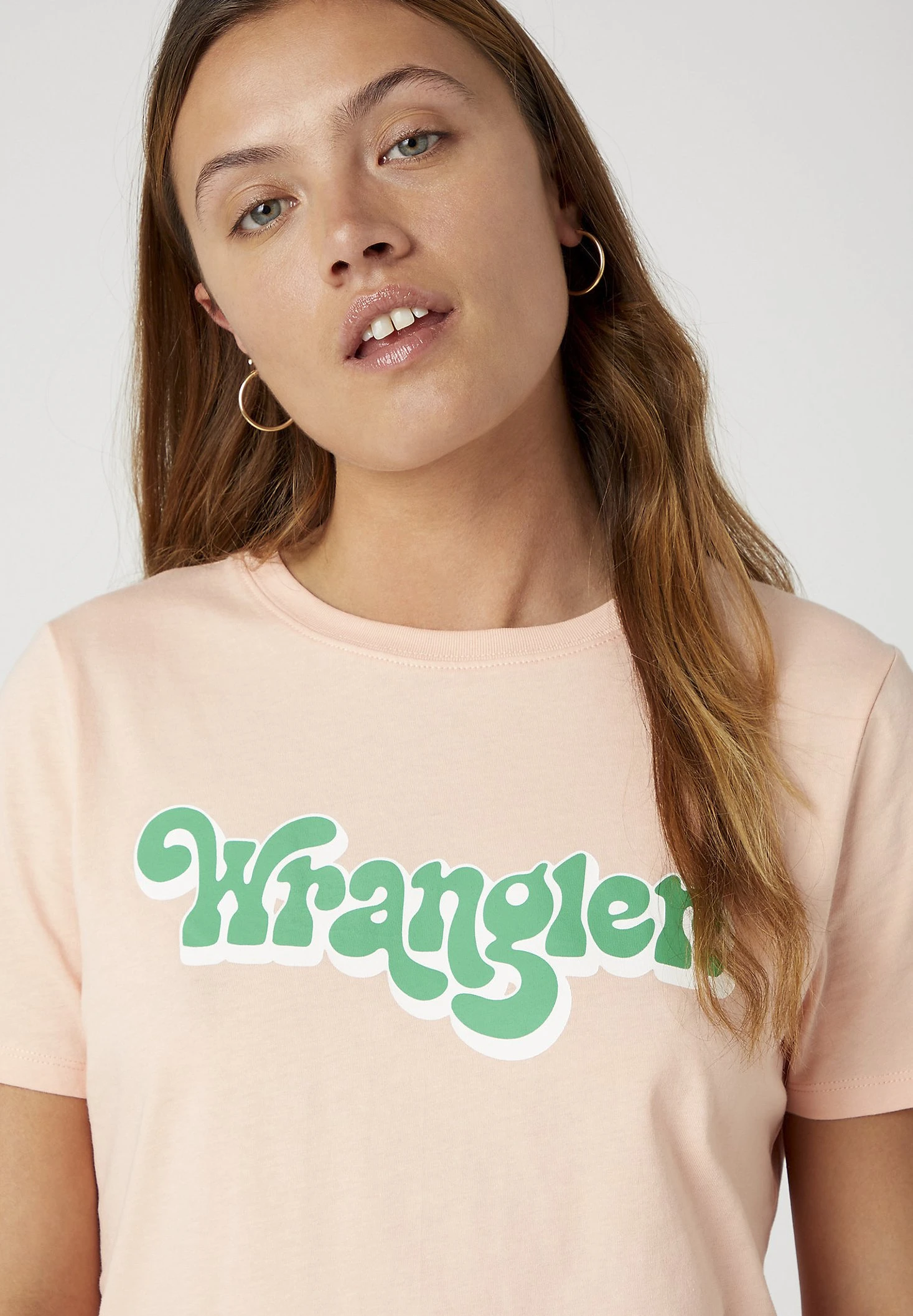 Wrangler Regular Tee - T-Shirt Imprimé - Peach Melba 4 Wrangler Regular Tee - T-Shirt Imprimé - Peach Melba – Image 4
