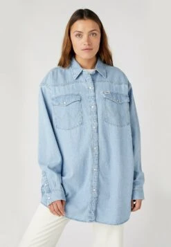 Wrangler Jumbo - Chemisier - Light Vintage Indigo -Wrangler Promos Boutique fd6ae57c677042c2bd520c4dddc48bb9