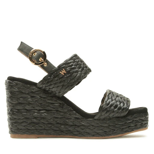 Sandales Wrangler Cohibara Raffia WL31553A Black 062 2 Sandales Wrangler Cohibara Raffia WL31553A Black 062 – Image 2