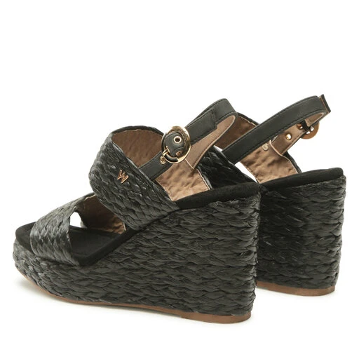 Sandales Wrangler Cohibara Raffia WL31553A Black 062 3 Sandales Wrangler Cohibara Raffia WL31553A Black 062 – Image 3
